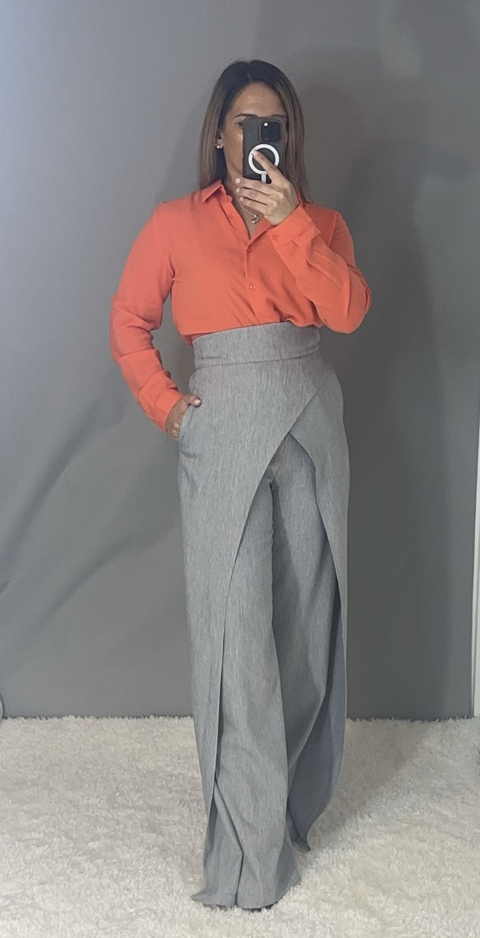 WOMAN FLY AWAY BACK TIE PANTS